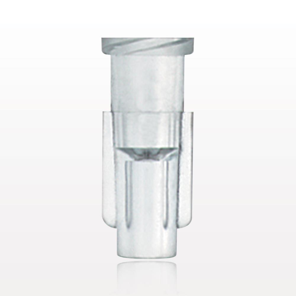 Female Luer Lock, Tubing Port, Clear