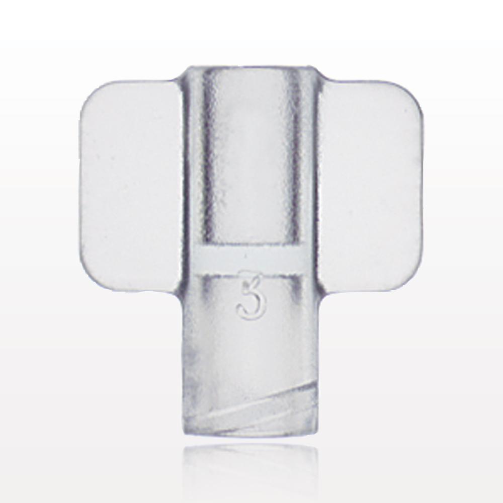 Female Luer Cap, Non-Vented, Clear