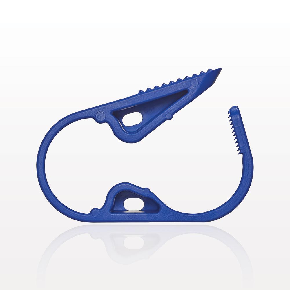 Pinch Clamp, Ratchet-Style, Blue