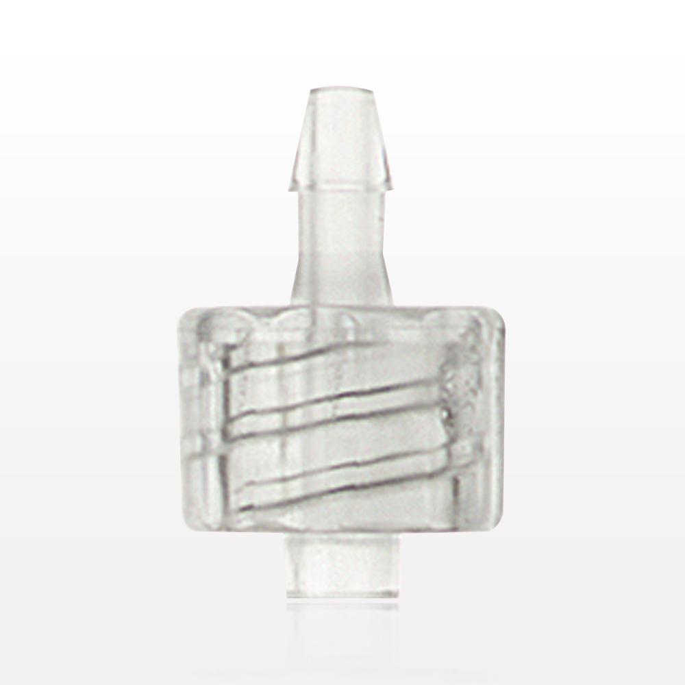 Male Luer Lock, Barbed, Clear