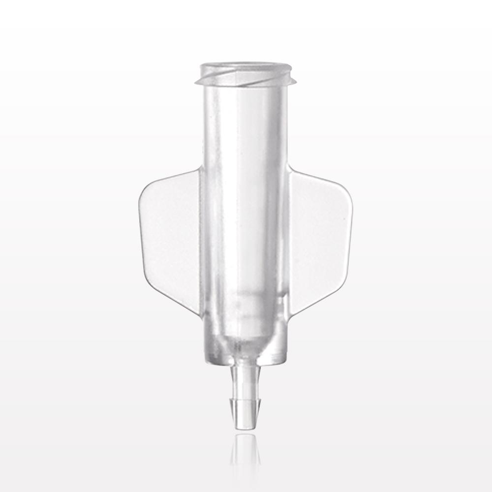 Female Luer Lock, Barbed, Clear