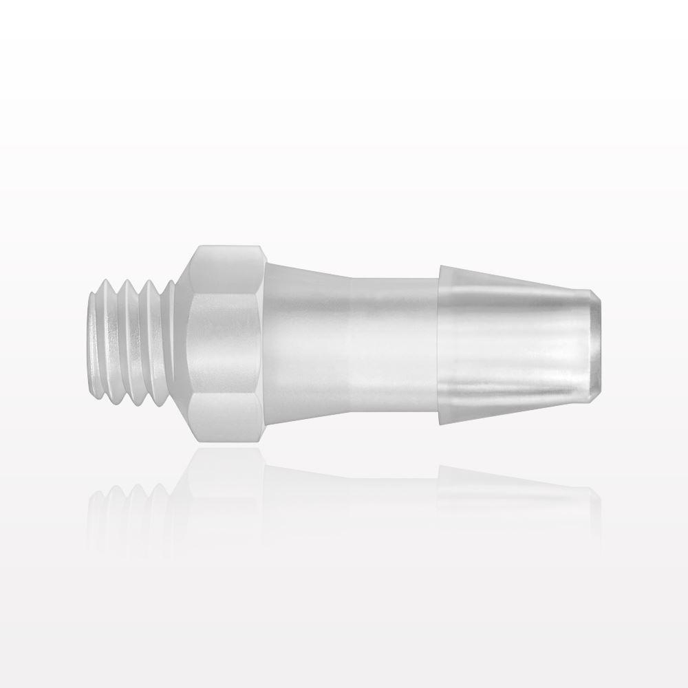 Threaded  Connector, Barbed, Natural