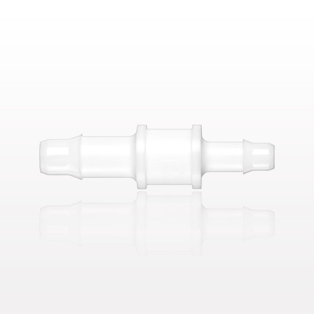 Straight Connector, Reducer, Barbed, White