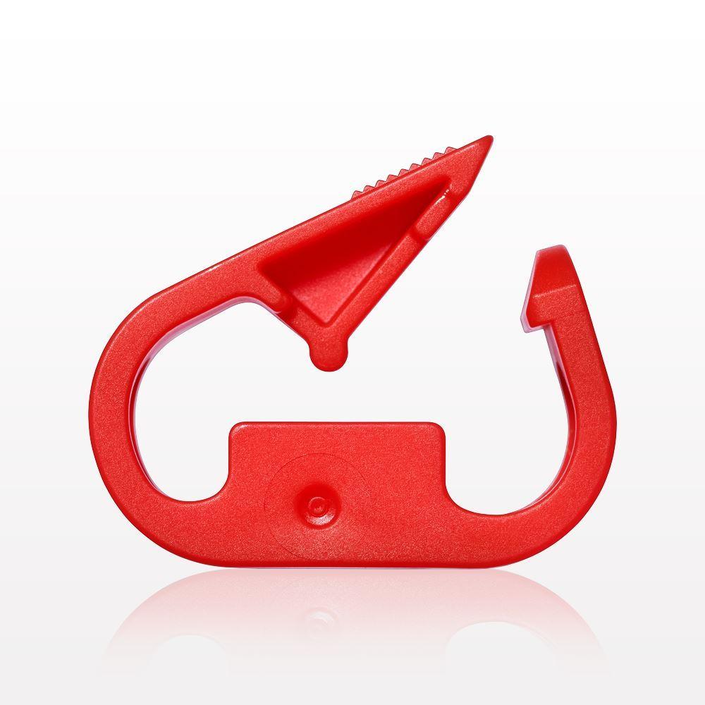 Pinch Clamp with Sidewall, Red