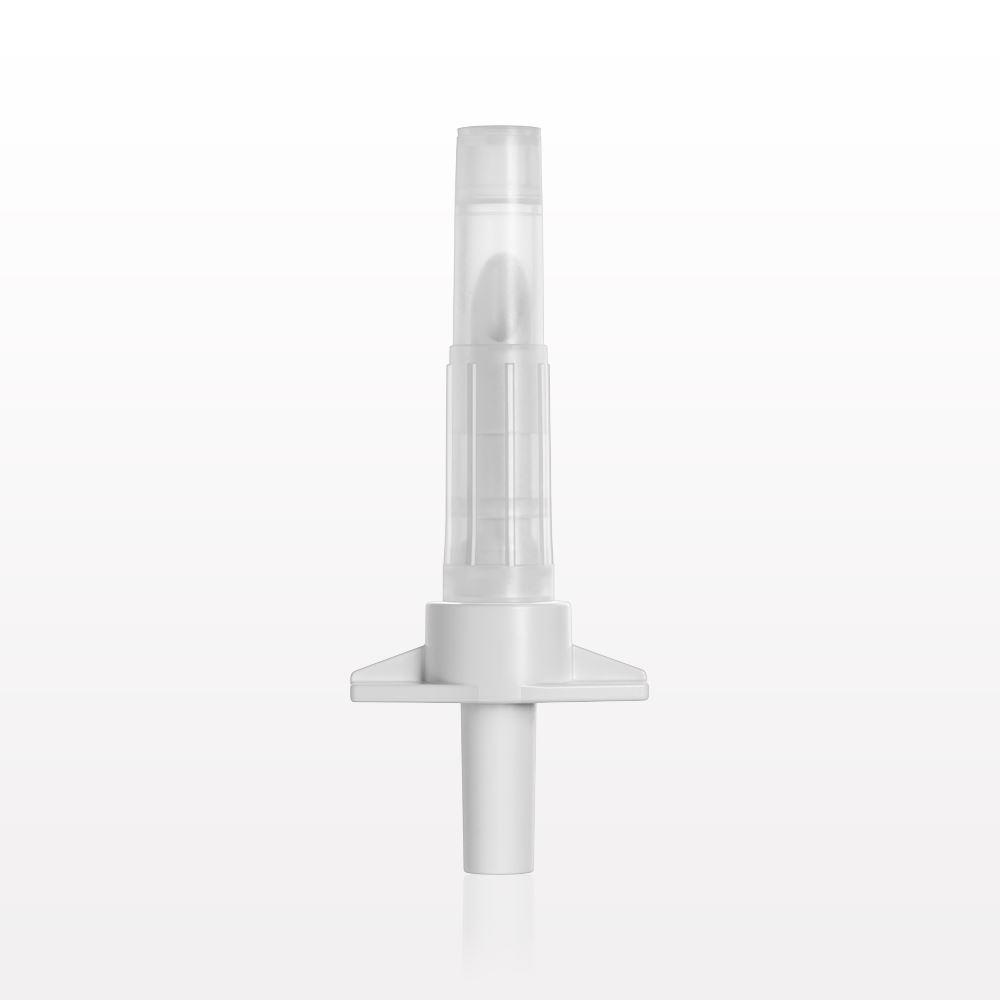 Spike, Non-Vented, Vented Hydrophobic Cap, Female Luer Slip