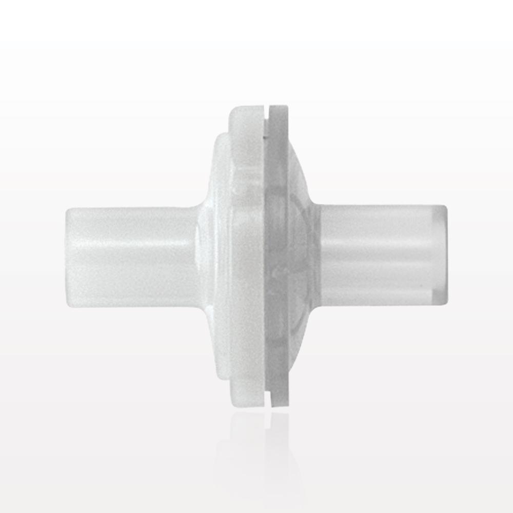 Transducer Protector, White Inlet, Clear Outlet