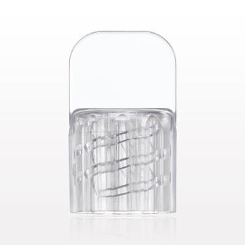 Male NRFit™ Cap, Non-Vented, Clear