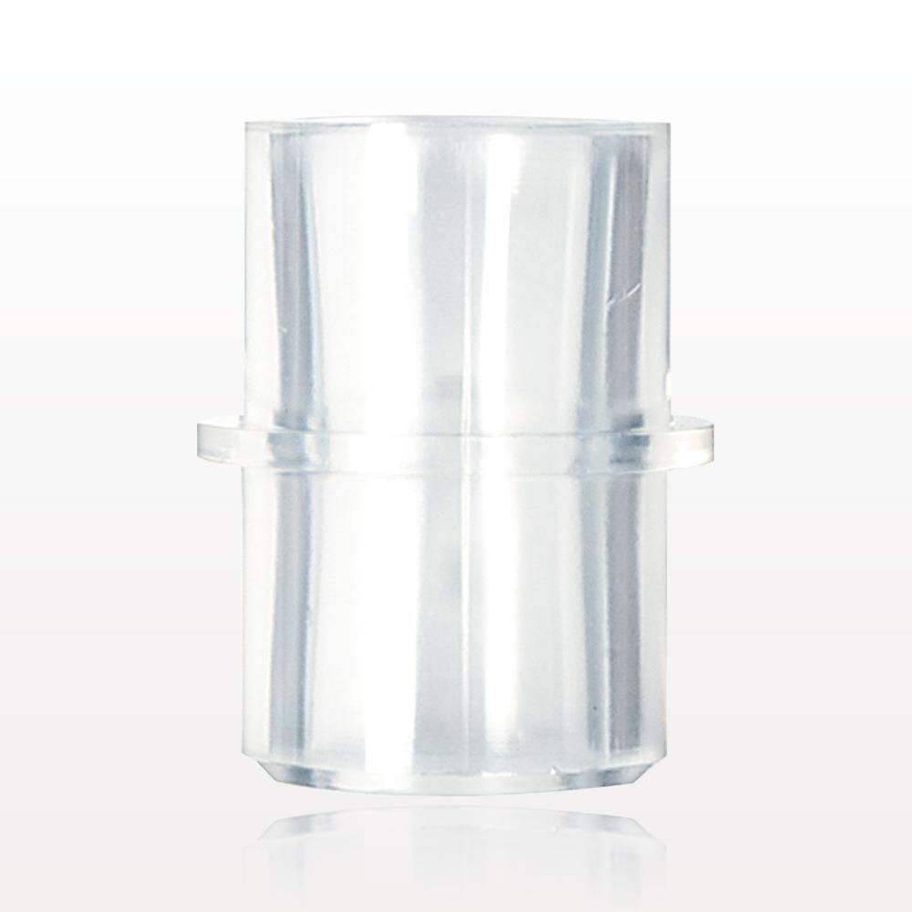 Straight Connector, Tubing Port, Clear