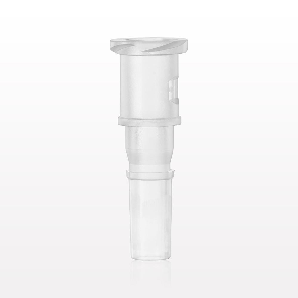 Female Luer Lock, Male Luer Slip, Natural