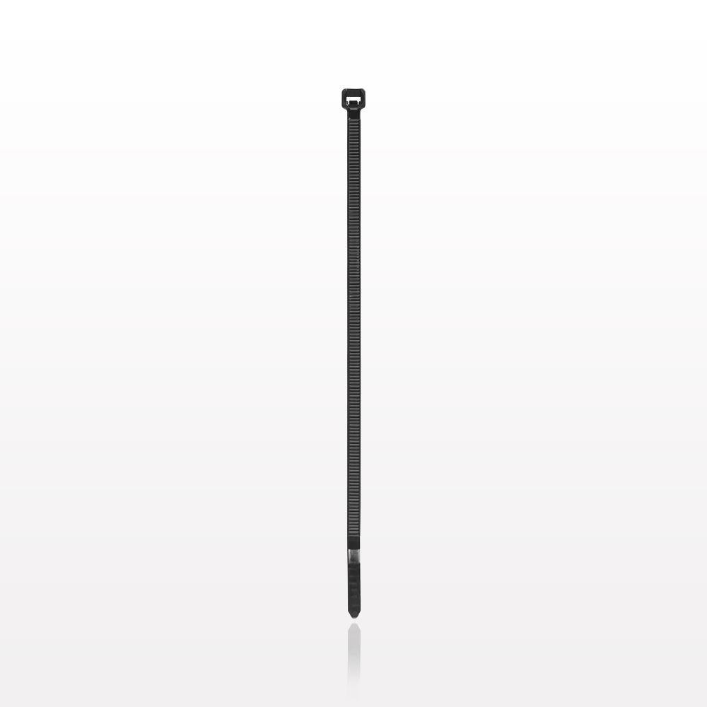 General Purpose Pan-Ty® Non-Reopening Cable Tie, PLT Series, Black