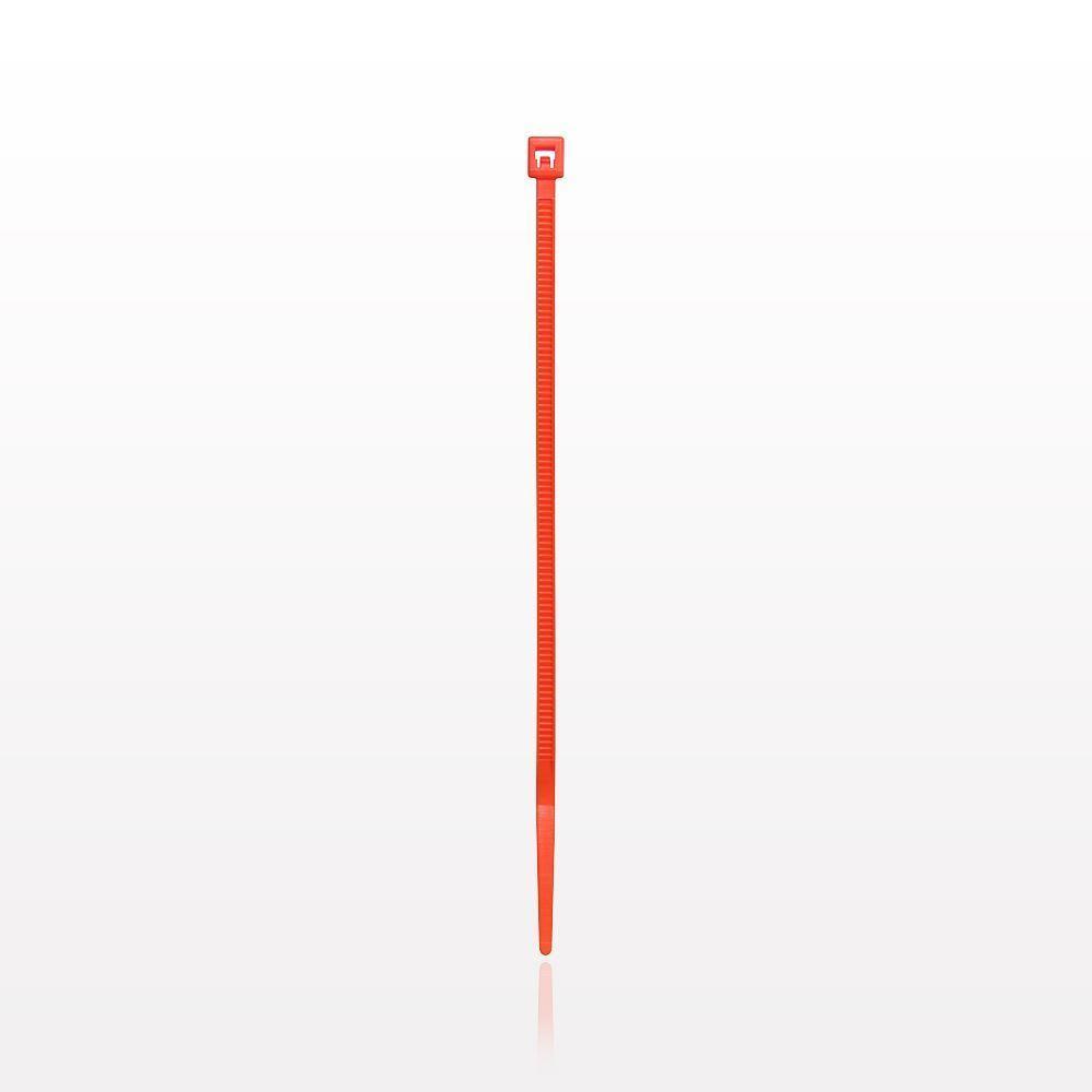 General Purpose Non-Reopening Cable Tie, Orange 100/Bag