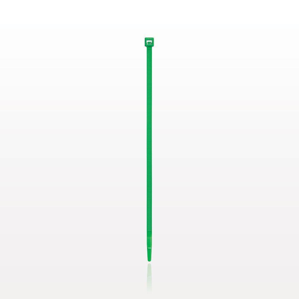 General Purpose Non-Reopening Cable Tie, Green 100/Bag