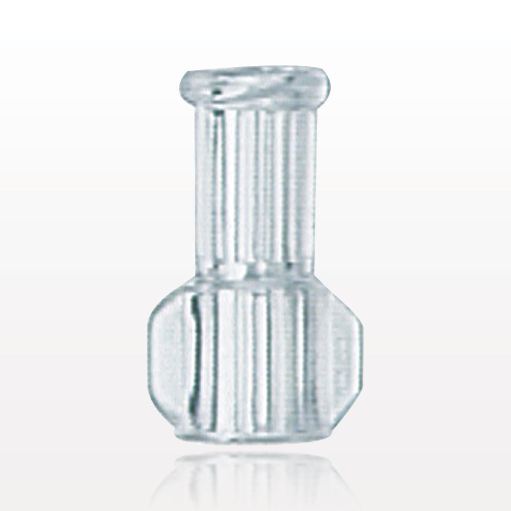 Female Luer Lock, Tubing Port, Clear