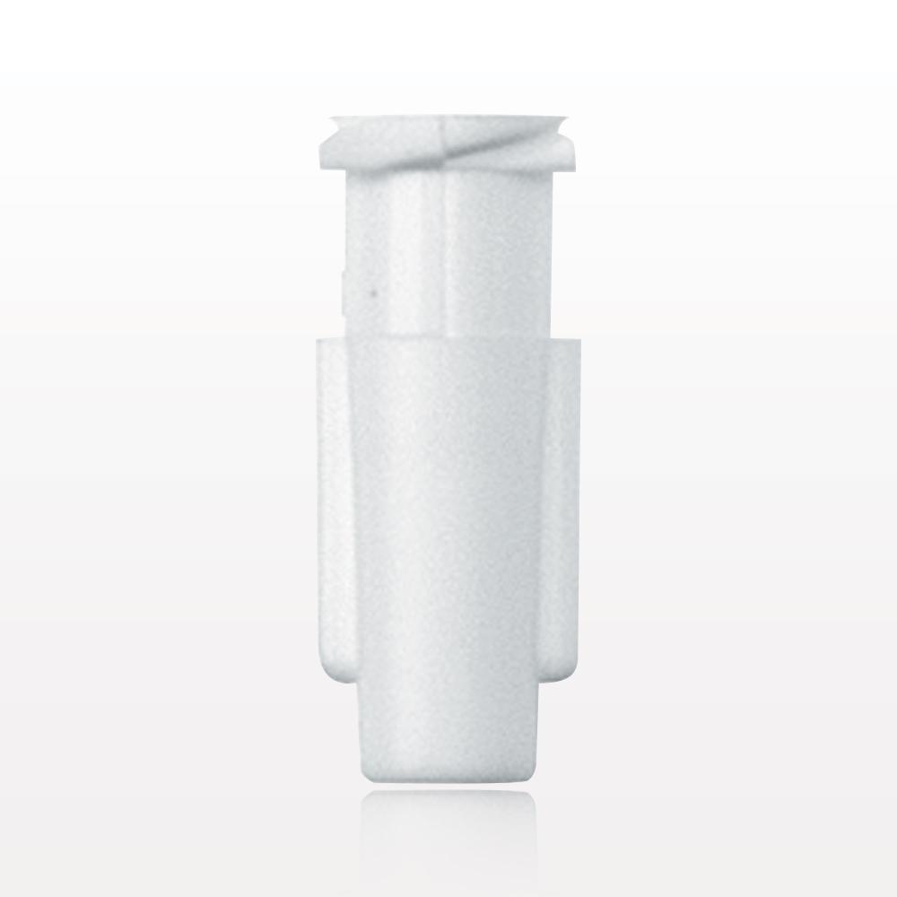 Female Luer Lock, Tubing Port, White