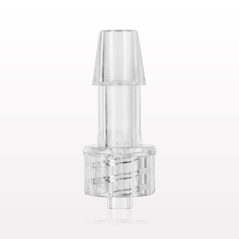 Male Luer Lock, Barbed, Clear