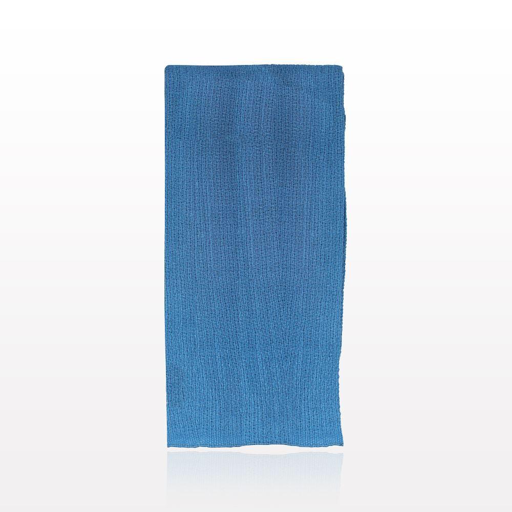 Blue Cotton Towel, 4 Sides Sewn, 100/Box