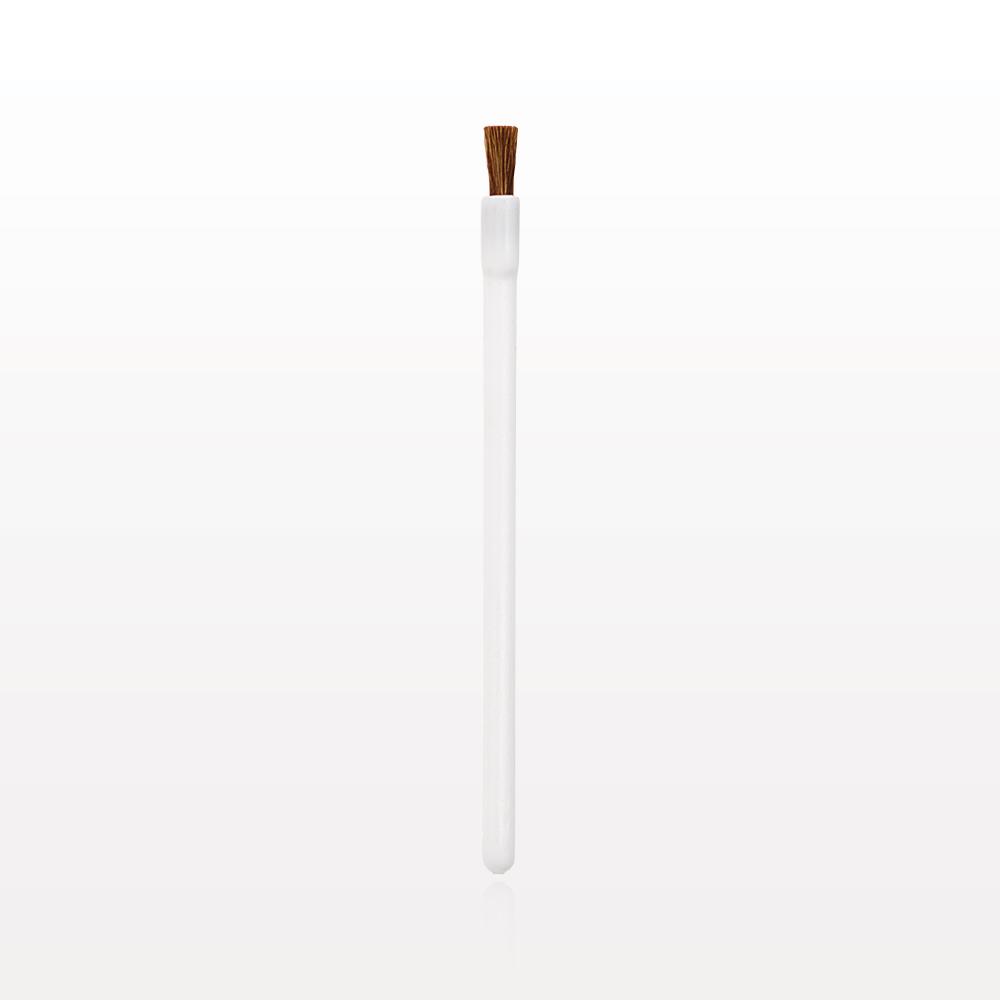 Lip Brush, Goat Hair, White Handle, 25/Bag