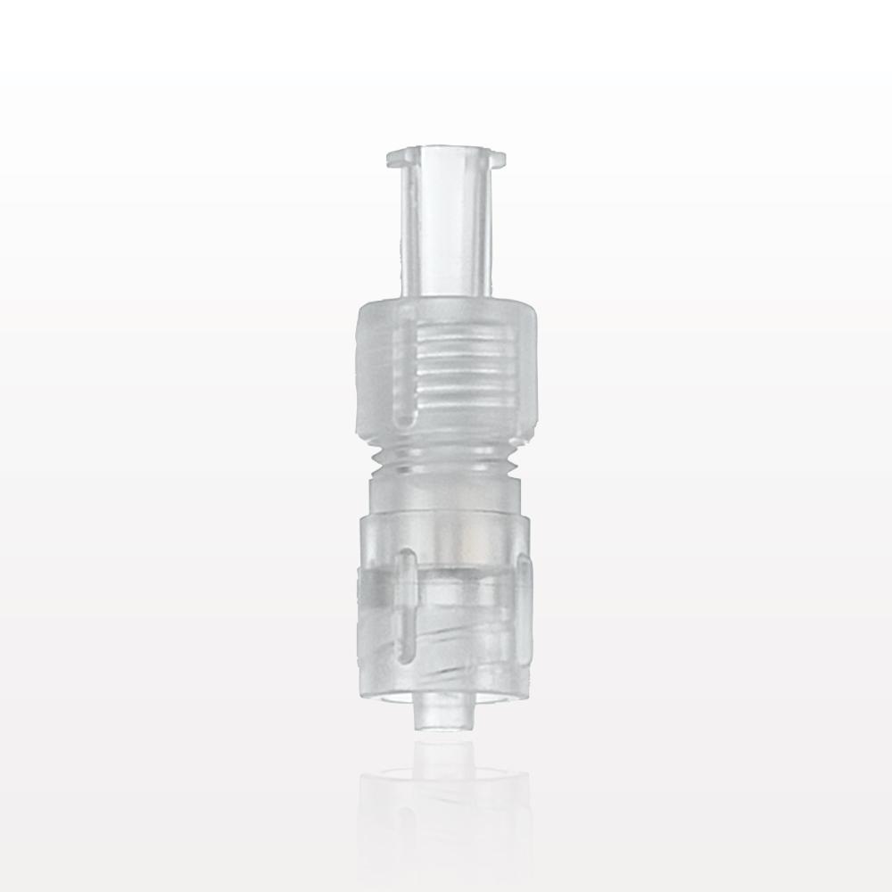 Tuohy Borst Adapter, Female Luer Lock, Male Luer Lock