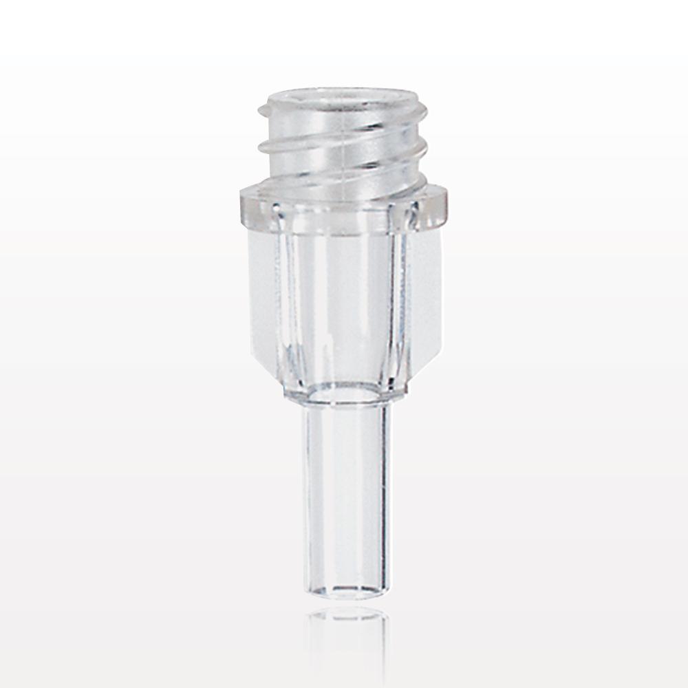 Large Bore Female Connector, Clear