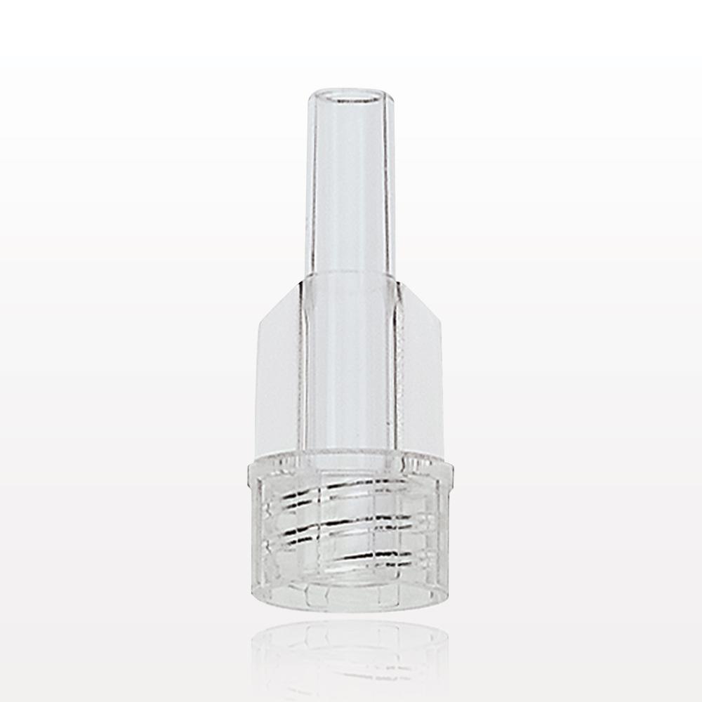 Large Bore Male Connector, Clear