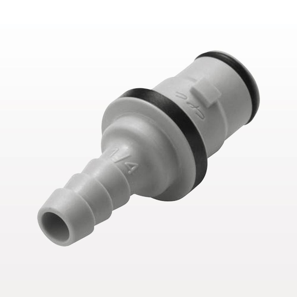 NS212 Connector, Insert, Valved, Barbed