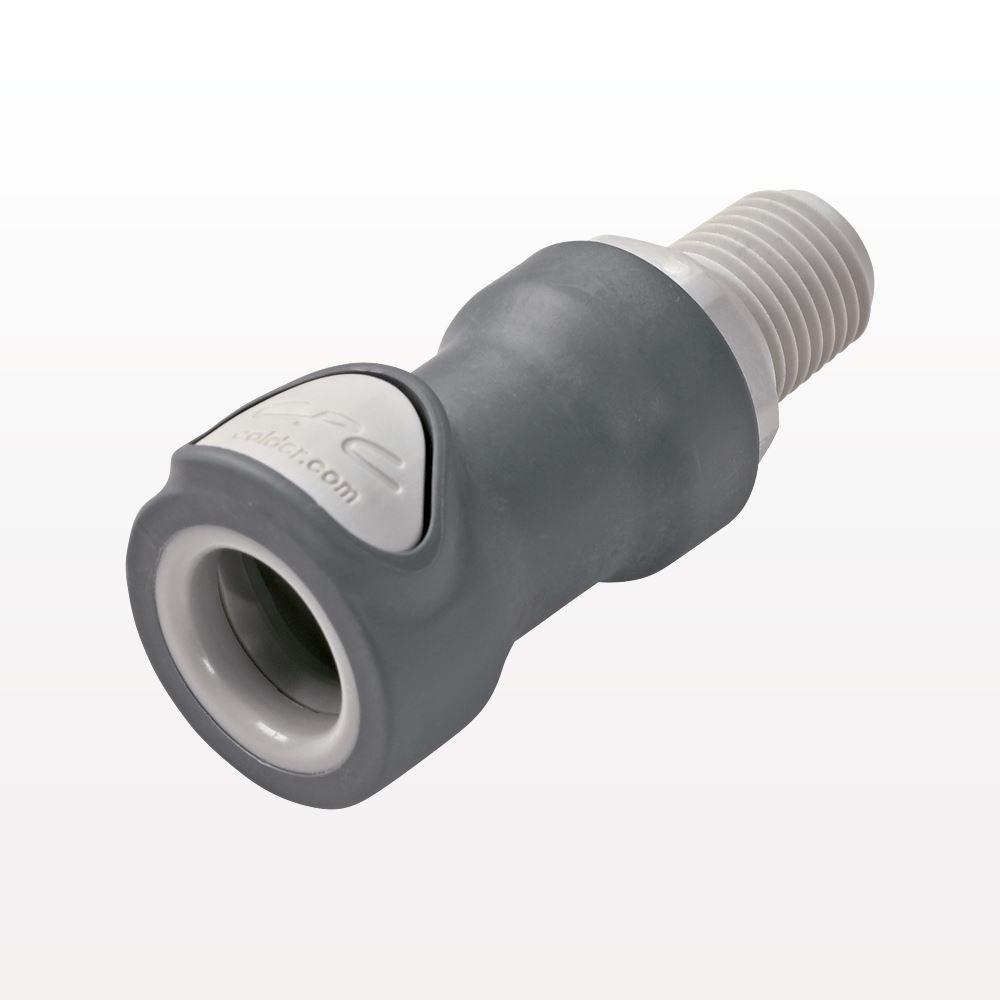 NS4 Connector, Body, Valved, Threaded