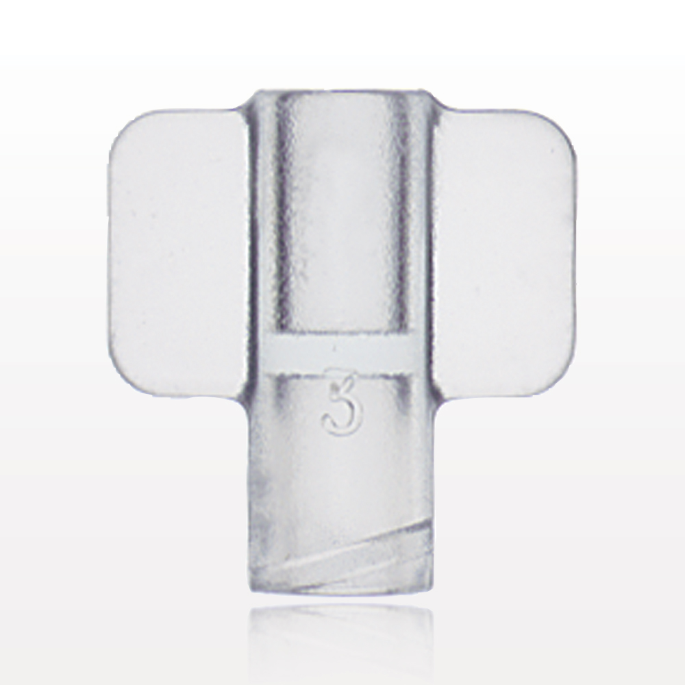 Female Luer Cap, Non-Vented, Clear