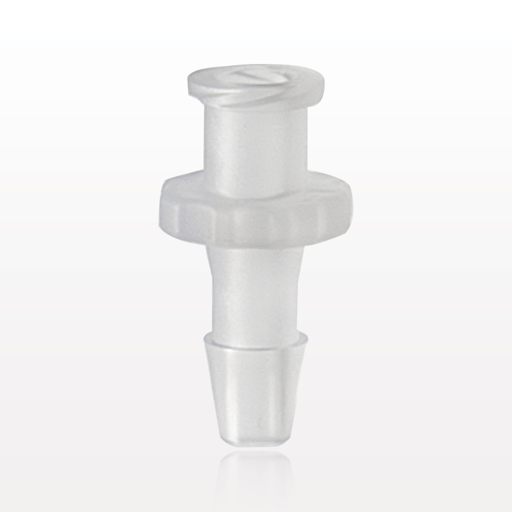 Female Luer Lock Connector, Barbed, Natural