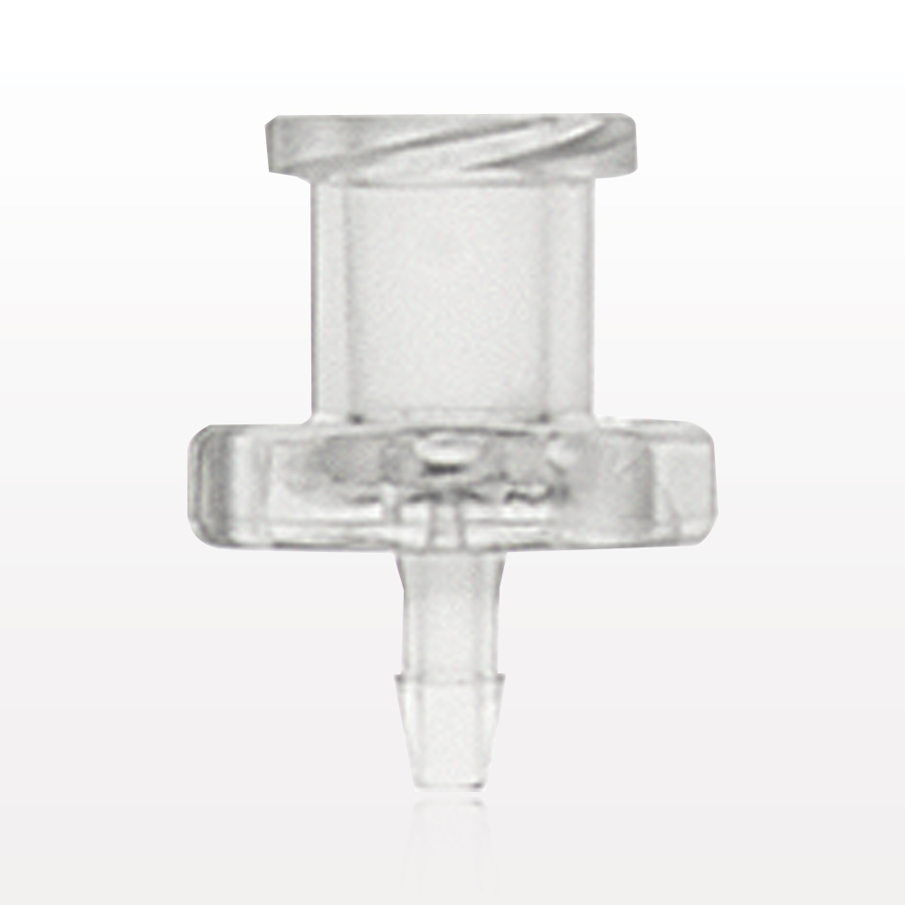 Female Luer Lock, Barbed, Clear