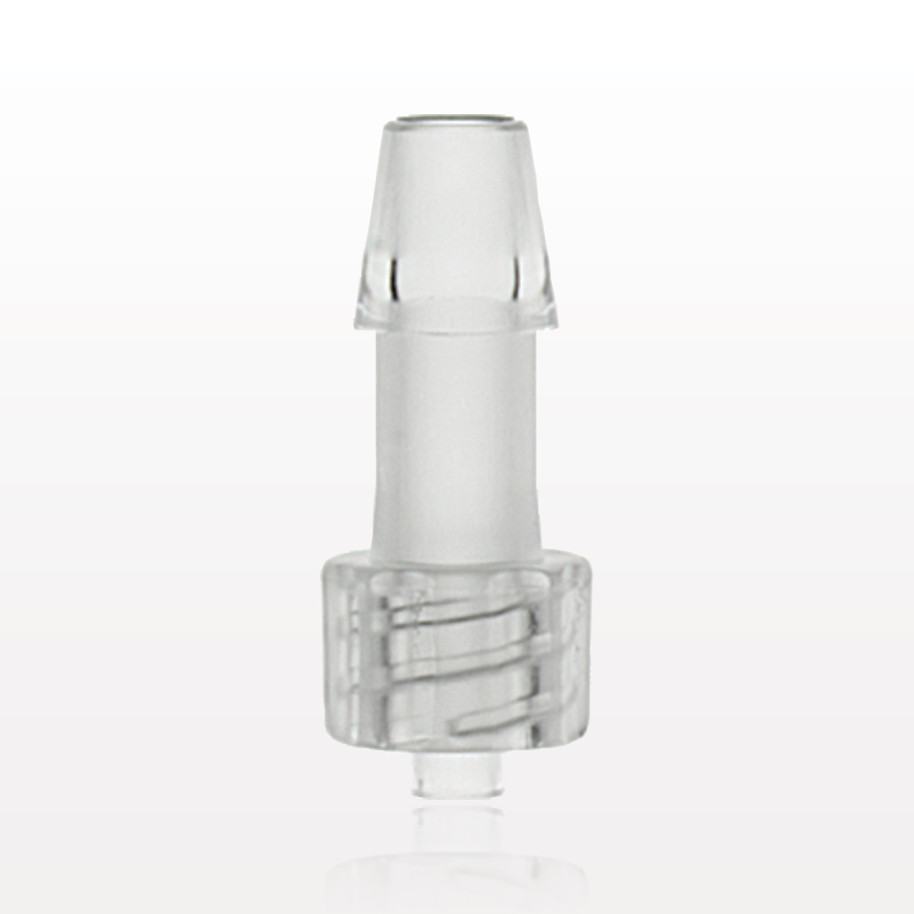 Male Luer Lock, Barbed, Clear