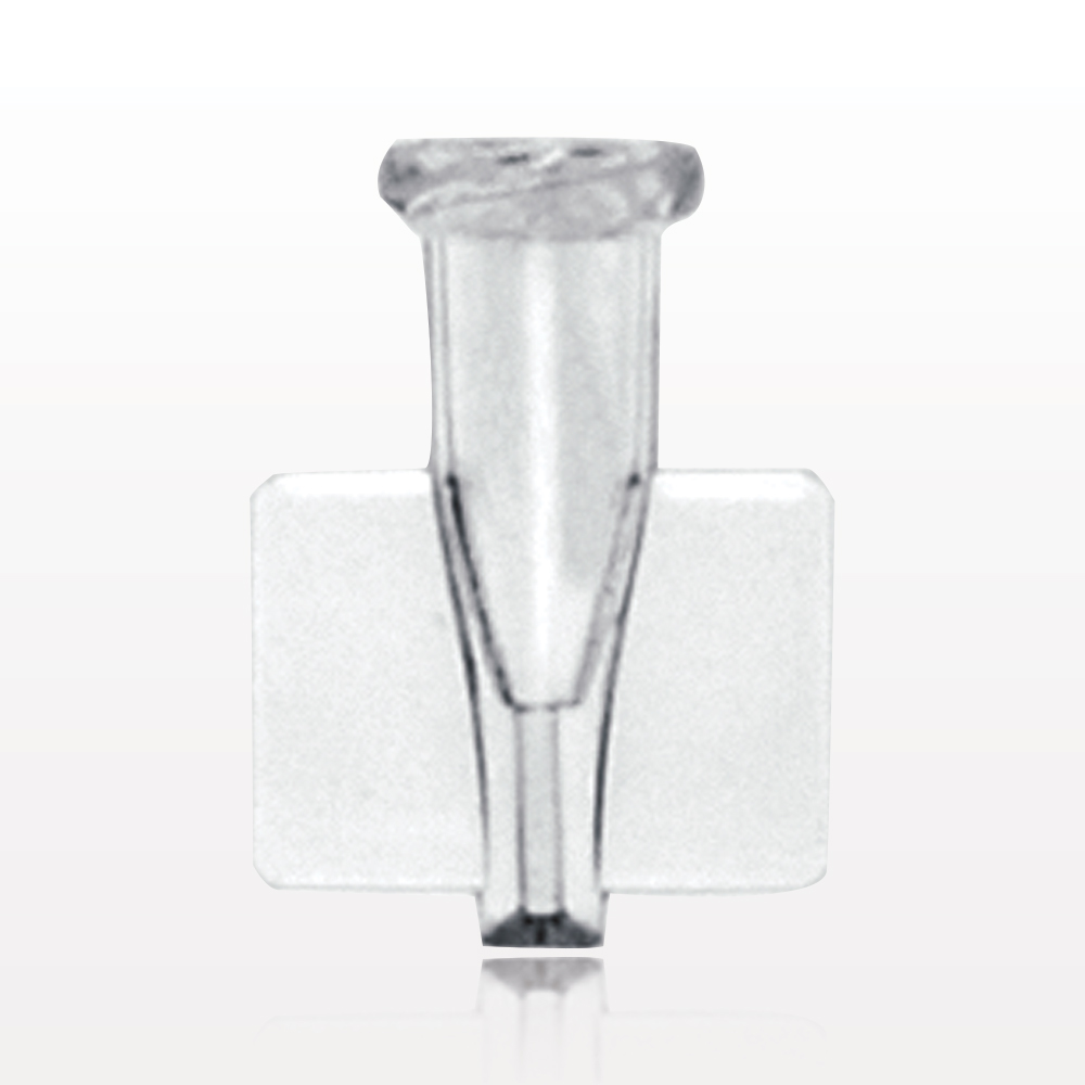 Female Luer Lock, Tubing Port, Clear