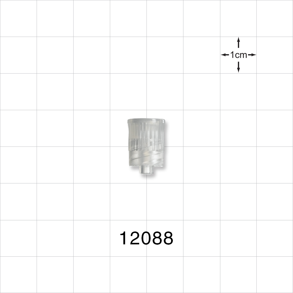 Male Luer Cap, Vented w/Hydrophobic Filter, Natural