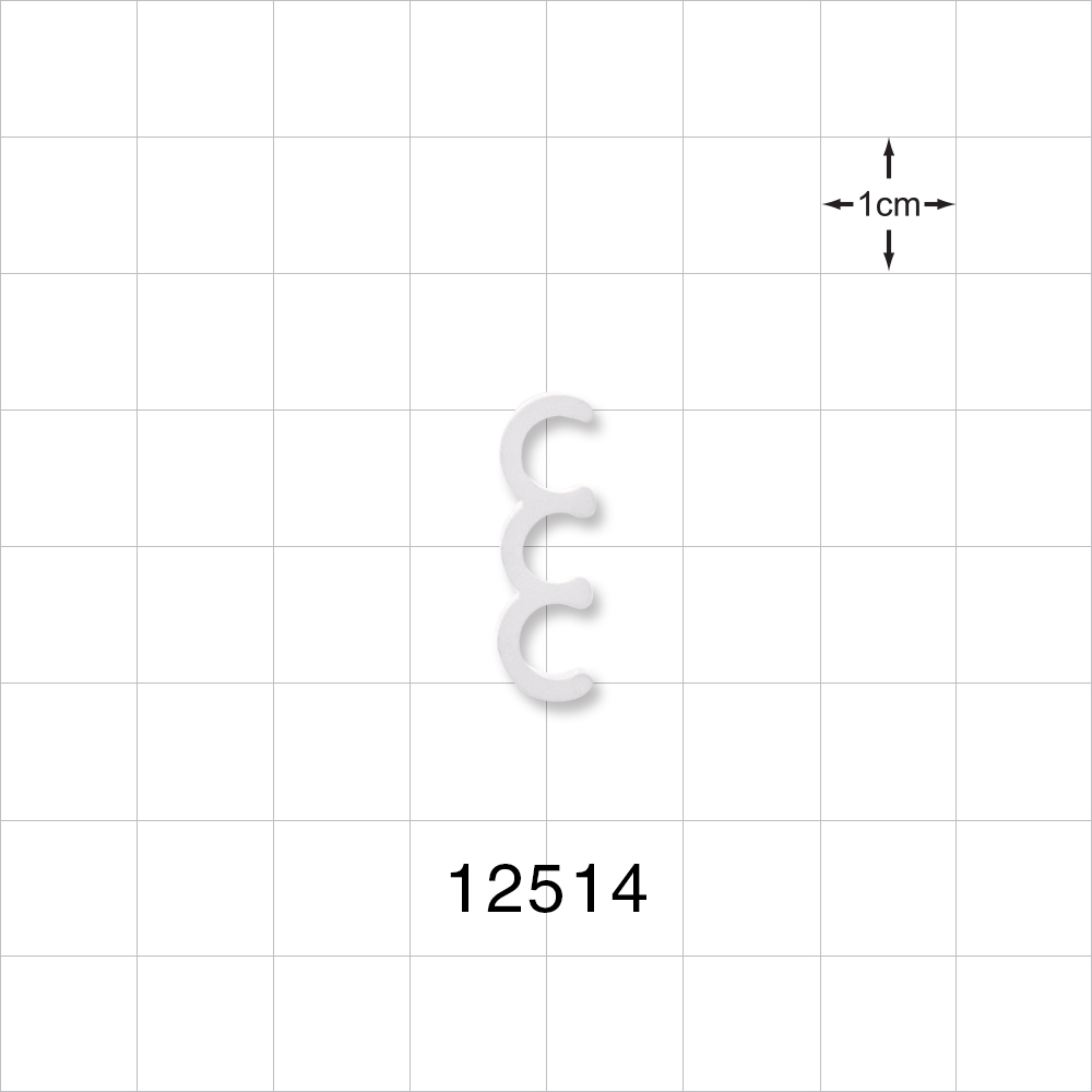 3-Channel Multi-Cavity Clip, Natural