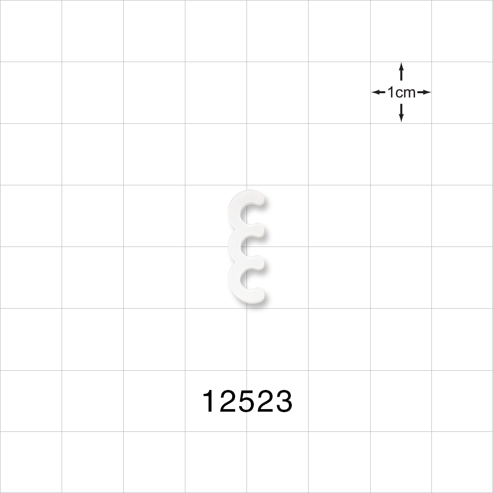 3-Channel Multi-Cavity Clip, Natural