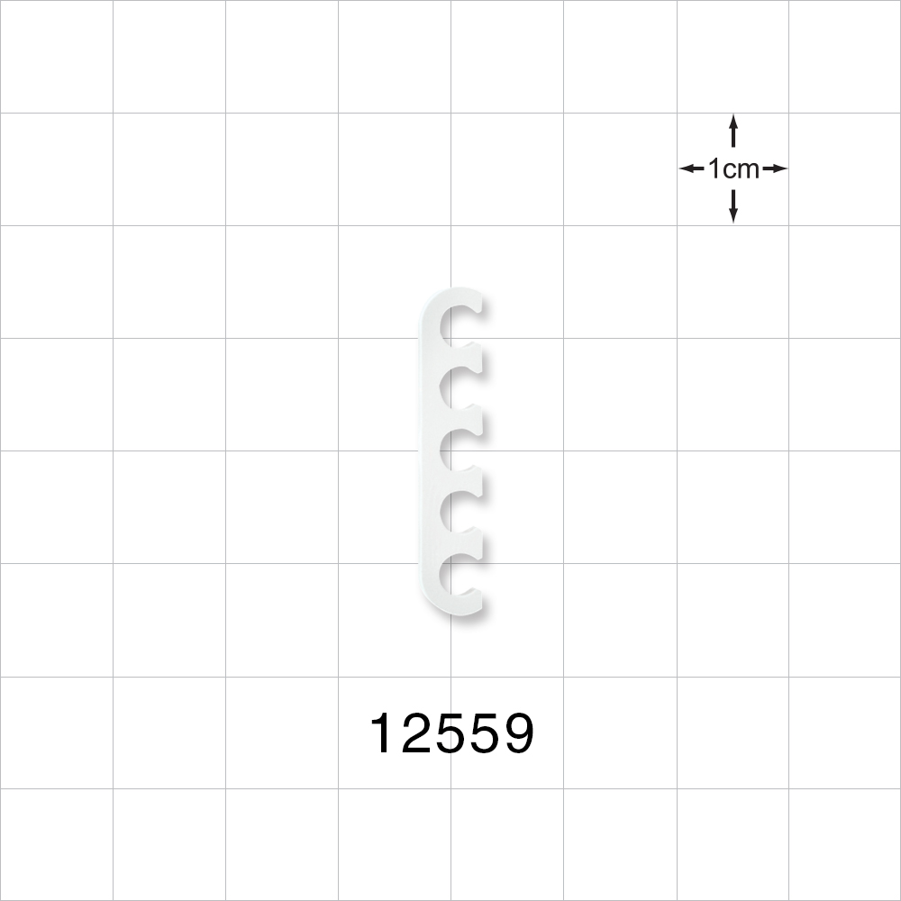 5-Channel Multi-Cavity Clip, Natural