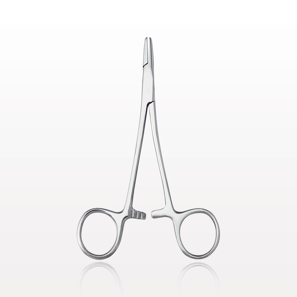 Single-Use Webster Needle Holder Forceps, Mirror Finish