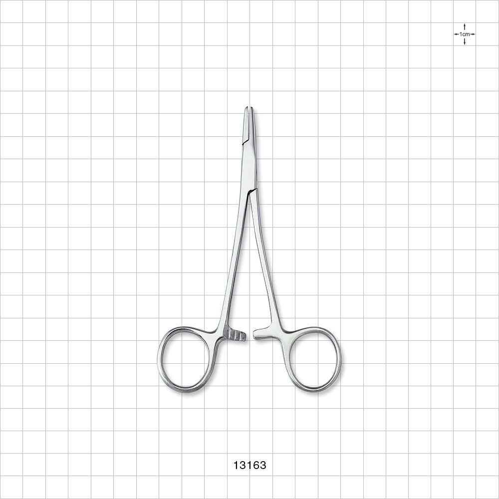 Single-Use Webster Needle Holder Forceps, Mirror Finish