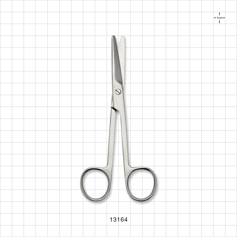 Single-Use Straight Mayo Scissors, Mirror Finish