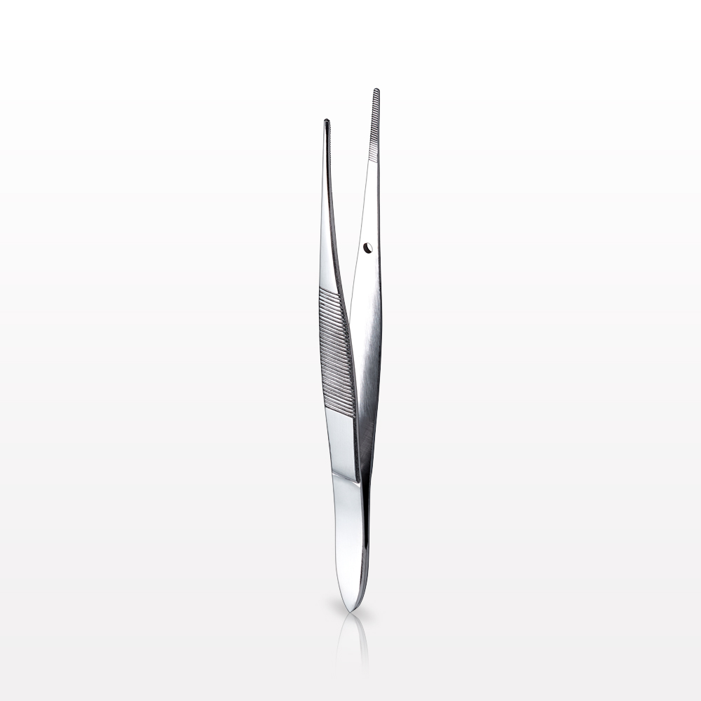 Single Use Adson Forceps, Coated Tips