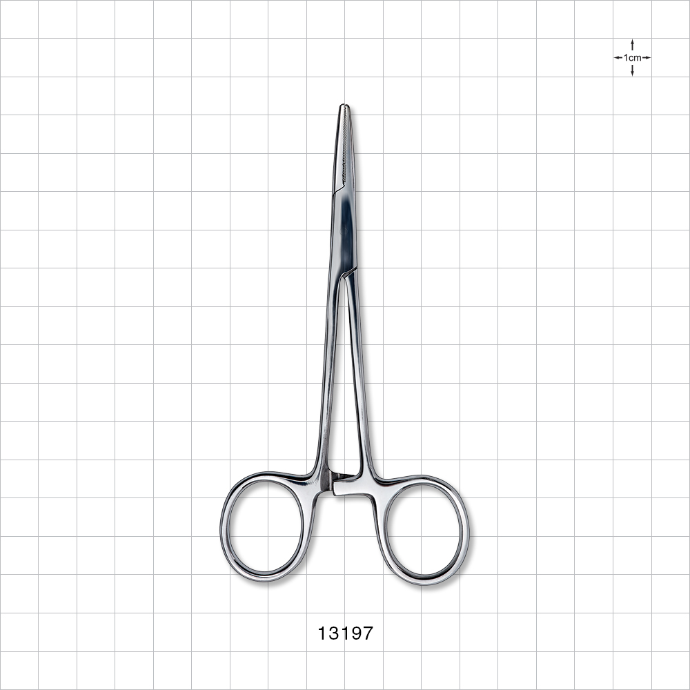 Single Use Mosquito Forceps, Coated Tips
