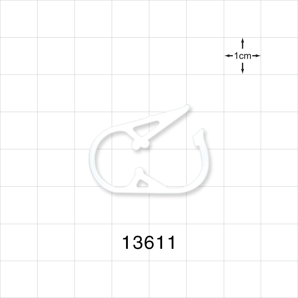 Pinch Clamp, White