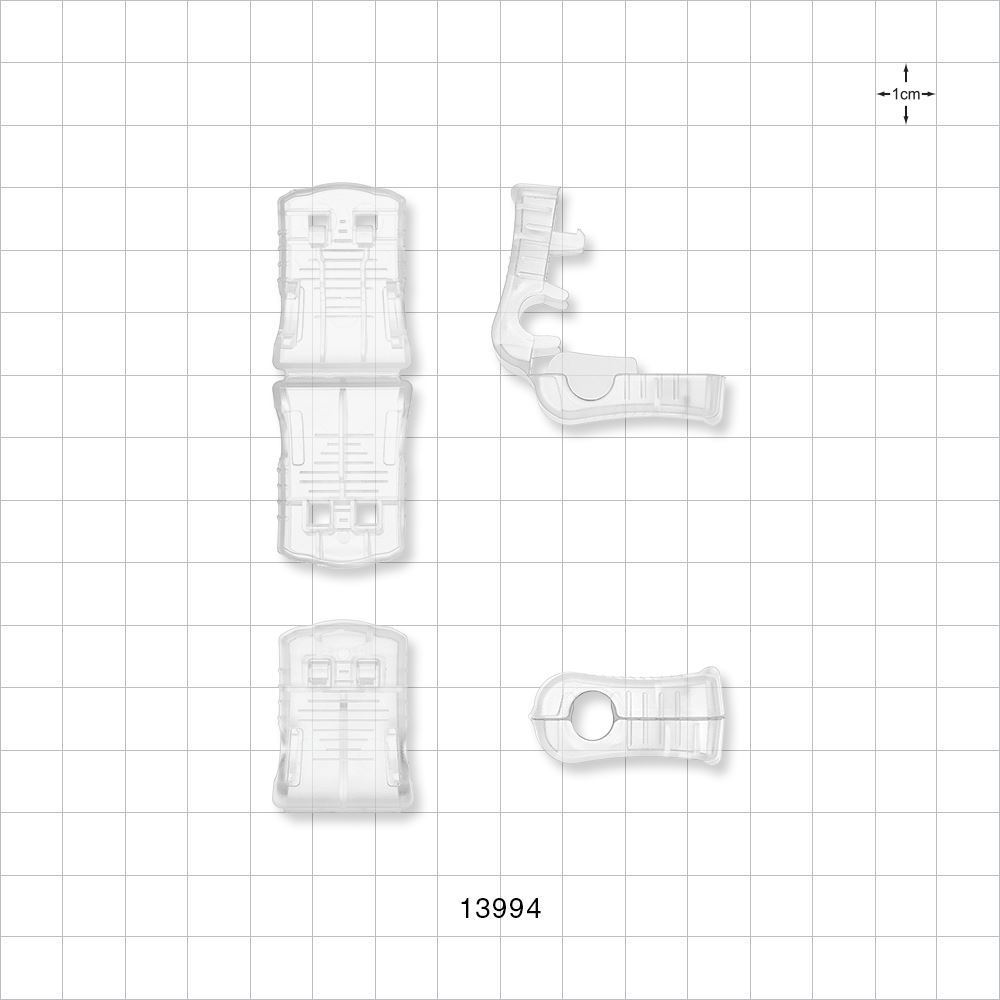 Pinch Clamp, Non-reopening, Natural