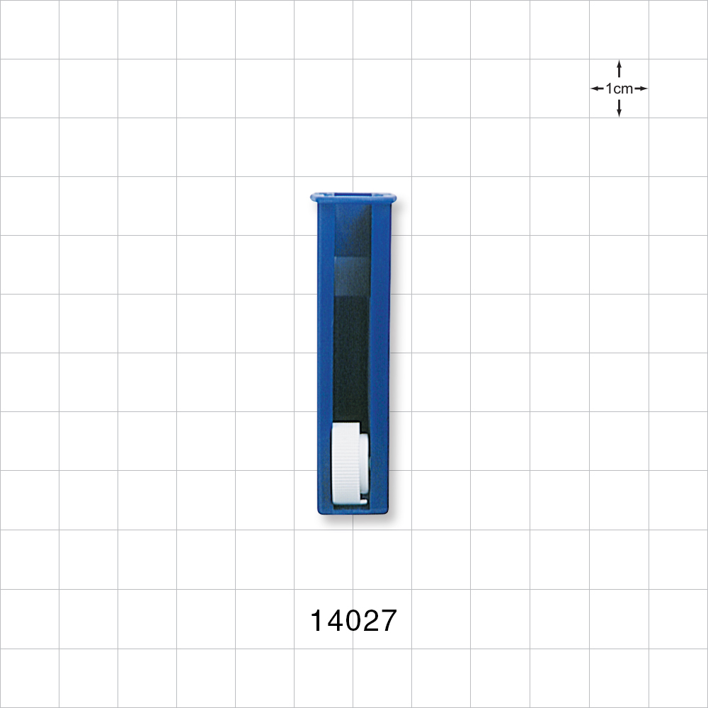 Roller Clamp, Blue Body, White Wheel; Assembled