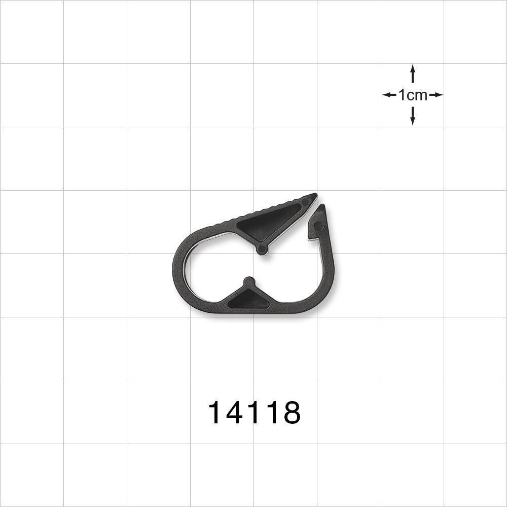 Pinch Clamp, Black