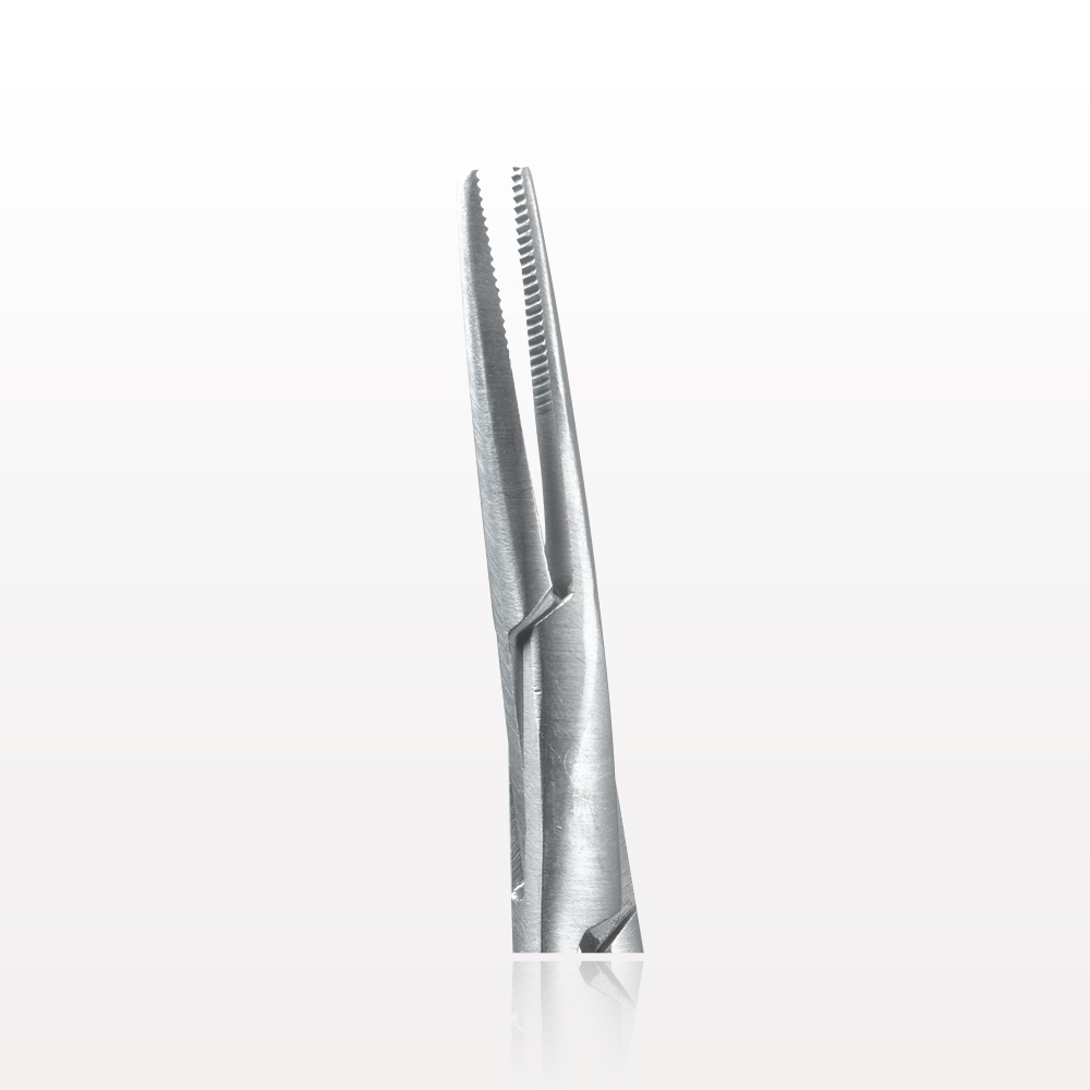 Single-Use Locking Kelly Forceps, Satin Finish