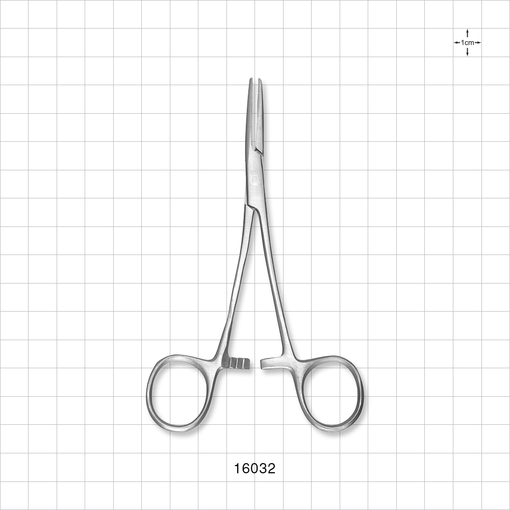 Single-Use Locking Kelly Forceps, Satin Finish