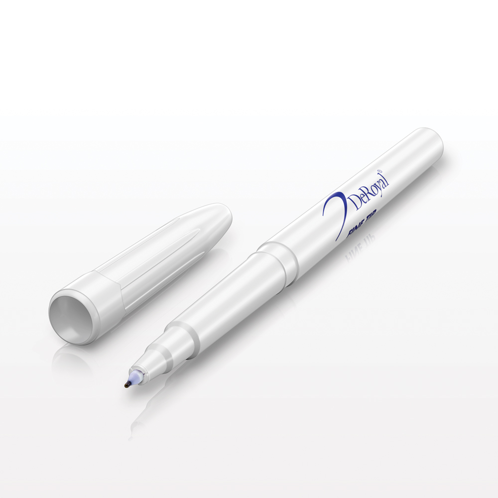 Skin Marker, Fine Tip, Gentian Violet, 100/Box