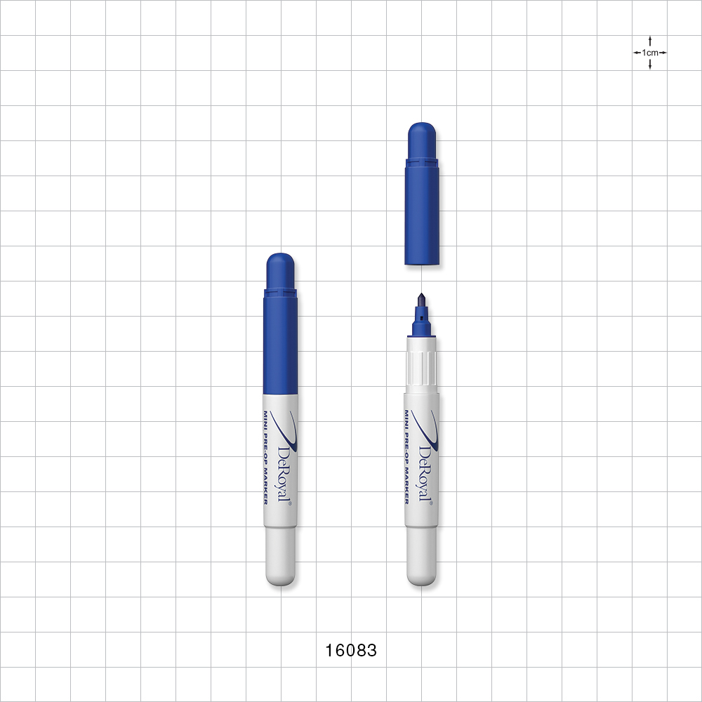 Skin Marker, Mini, Fine Tip, Gentian Violet, 200/Box
