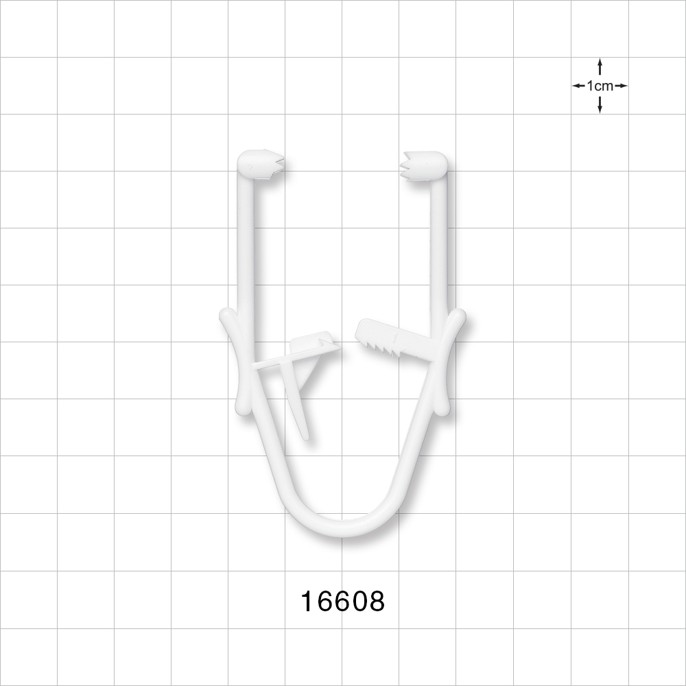 Towel Clamp, White