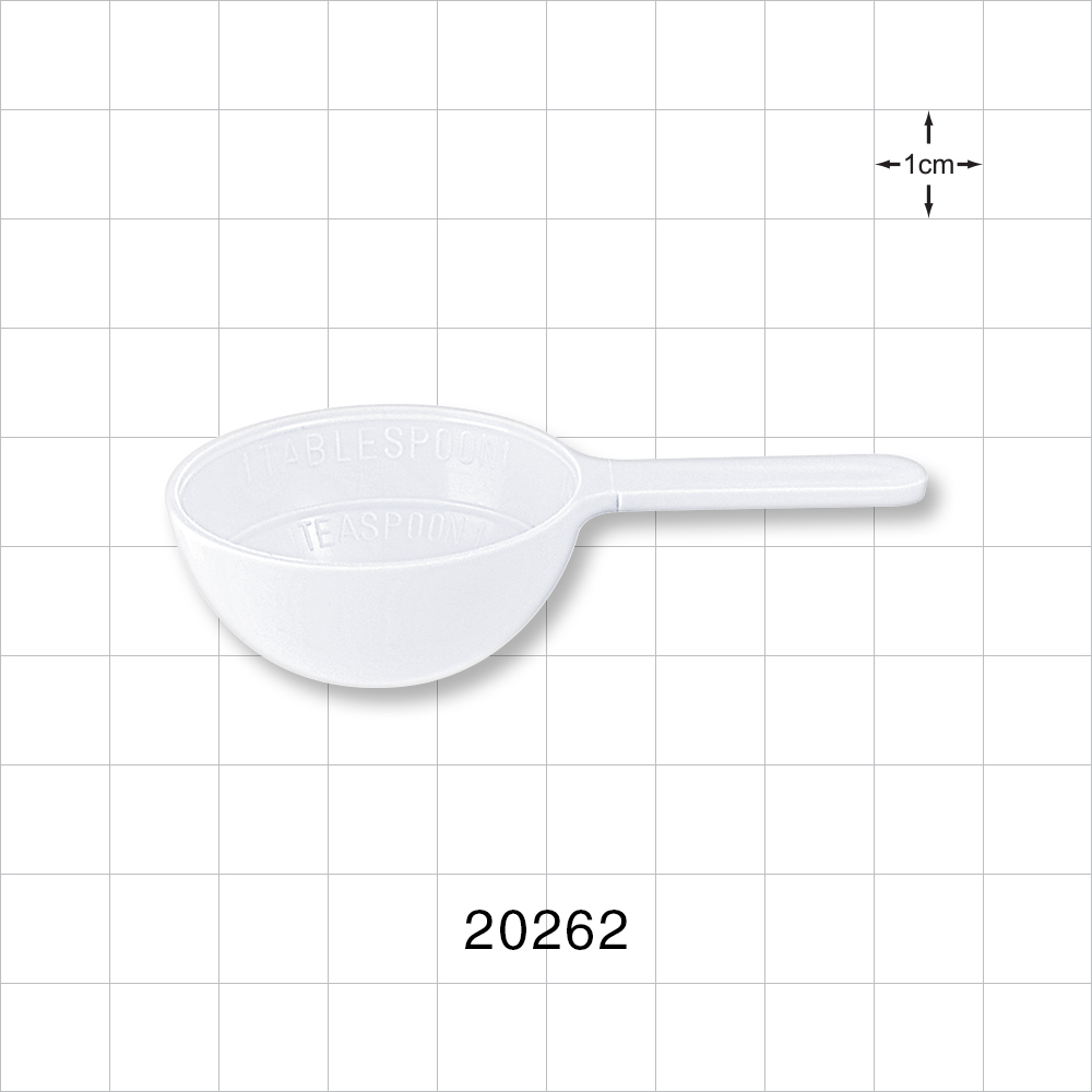 Measuring Scoop, White